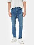 4SAM40019ND Koton Erkek Jean Pantolon PETROL