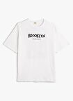 Koton Beyaz Erkek Çocuk  T-Shirt 4SKB10109TK