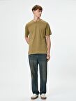 Koton Erkek T-shirt 4SAM10037HK HAKİ