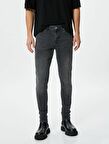 4WAM40362ND Koton MICHAEL Erkek Jean Pantolon ANTRASİT