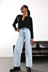 Buz Mavi Wide Leg Jean 