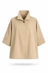 Camel Oversize Kısa Trençkot 87159