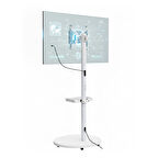 NPO STD3822TWE 17"- 43" VESA Tekerlekli Dikey/Yatay Dönebilen Mobil Monitör/TV Standı