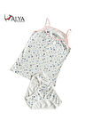 ALYA UNDERWEAR Kız Çocuk Baskılı Ip Askılı Atlet Ve Slip Takımı