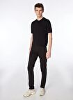 Fabrika Normal Bel Dar Paça Skinny Fit Siyah Erkek Denim Pantolon F4SM-PNT 101