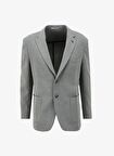 Gri Erkek Mono Yaka Regular Fit Ceket FC4SM-CKT 0770