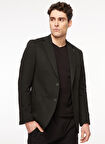 Siyah Erkek Jakarlı Ceket F3WM-CKTF08