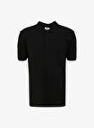 Jeep Siyah Erkek Polo Yaka Relaxed Nakışlı Polo T-Shirt C4SM-TST4528