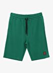 Yeşil Erkek Sweat Şort D4SM-SHT3221