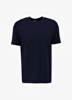 Discovery Expedition Lacivert Erkek Bisiklet Yaka Loose Fit T-Shirt D4SM-TST3277