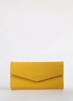 Fabrika Sarı Kadın 9x19x2 cm Deri Cüzdan Frk 507