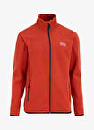 Discovery Expedition Düz Kiremit Erkek Polar Sweatshırt D4WM-SWT3994