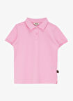 Jeep Düz Pembe Kız Çocuk Polo T-Shirt J4WG-TST7504