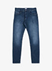 Mustang Normal Bel Straight Mavi Erkek Denim Pantolon Washington Straight-21