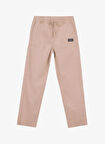 Discovery Expedition Lastikli Bel Düz Paça Bej Erkek Çocuk Pantolon D5SB-PNT3237