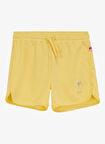 Barbie Yüksek Bel Standart Sarı Kız Çocuk Şort BRB5SG-SRT6002
