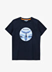 Discovery Expedition Baskılı Lacivert Erkek Çocuk T-Shirt D5SB-TST3247