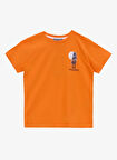 Discovery Expedition Baskılı Turuncu Erkek Çocuk T-Shirt D5SB-TST3252