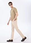 Fabrika Comfort Normal Bel Normal Paça Bej Erkek Chino Pantolon FC5SM-PNT 2570