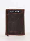 Fabrika Kahve Erkek Cüzdan Frk 356 Crayz Kahve