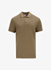 Limon Düz Haki Erkek Polo T-Shirt MML5SM-TST 9546