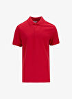 Limon Düz Kırmızı Erkek Polo T-Shirt MML5SM-TST 9546
