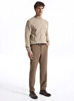 Fabrika Bağlamalı Bel Duble Paça Jogger Açık Haki Erkek Pantolon F5WM-PNT 2537