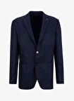 Fabrika Slim Fit Lacivert Erkek Diyagonal Ceket LEKA