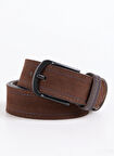 Discovery Expedition Erkek Kemer Dis-Yarma Kahve 4 cm