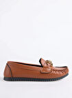 F By Fabrika Kahve Kadın Loafer INEL