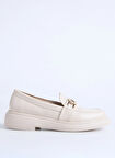 F By Fabrika Bej Kadın Loafer VETAL
