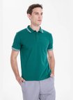 Discovery Expedition D6SM-TST3721 Yeşil Erkek Polo T-Shirt