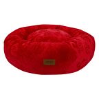 Lepus Luxe Üstü Açık Kırmızı Küçük Irk Köpek Yatağı