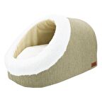 Kedi Ve Köpek Yatağı (Mia Alaska Yatak) Haki Renk M Beden