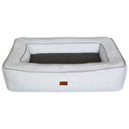 Lepus Visco Comfort Kedi Köpek Yatağı Light Gri Large