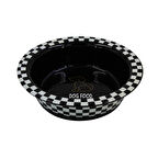 Lepus Renkli Seramik Köpek Mama ve Su Kabı Siyah 520 ml