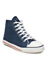 Gap Gp-1018 Houston Mid Günlük Sneakers Lacivert Unisex Ayakkabı