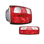 Üniversal Yeni Star Stop Lamba Kırmızı-Beyaz - 200910-BK