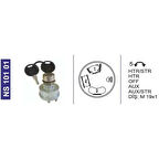 Şifreli Kontak Anahtarı New Holland 83932440 - NS10101