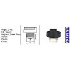 Depo Kapağı Ventilli-Kilitsiz Ford Connect-Kıa-Şahsuvaroğ-Gaz-Seat Cordoba-Skoda Felıcıa 1560150 - NS85103