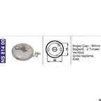 Depo Kapağı Kilitli-Çinko Kaplama-İki Tırnaklı Bmc.Fatıh(Em)-Mercedes Kamy-Volvo Kamy-Daf-Scania - NS81400