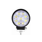 Yuvarlak Çalışma Lambası 9 Ledli 27W(Power Led) Beyaz - 91