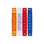 Ledli Parmak Lamba Camlı Sarı - 62-S