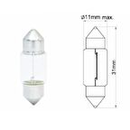 Narva CE 17315 12V 10W Japon Tip Sofit Ampul