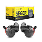SEGER-60B Salyangoz Korna 12V (Dadat), Kalın - İnce Ses Takım, Delphi 1530 Soket (Opel, Chevrolet)