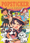 Dog Friends Boyama Kitabı Popsticker