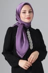 Harem Scarf Como Saten Eşarp V-35