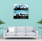 İstanbul Cam Saat - 60 cm