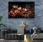 Çiçekler Cam Tablo