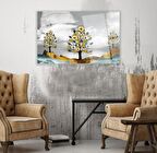 Ağaçlar Cam Tablo